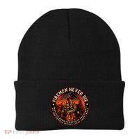 FIREMAN NEVER DIE QUOTES ILLUSTRATION Beanie thumb 0