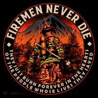 FIREMAN NEVER DIE QUOTES ILLUSTRATION Tank Top thumb 6