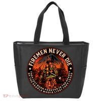 FIREMAN NEVER DIE QUOTES ILLUSTRATION Tote Bag thumb 0