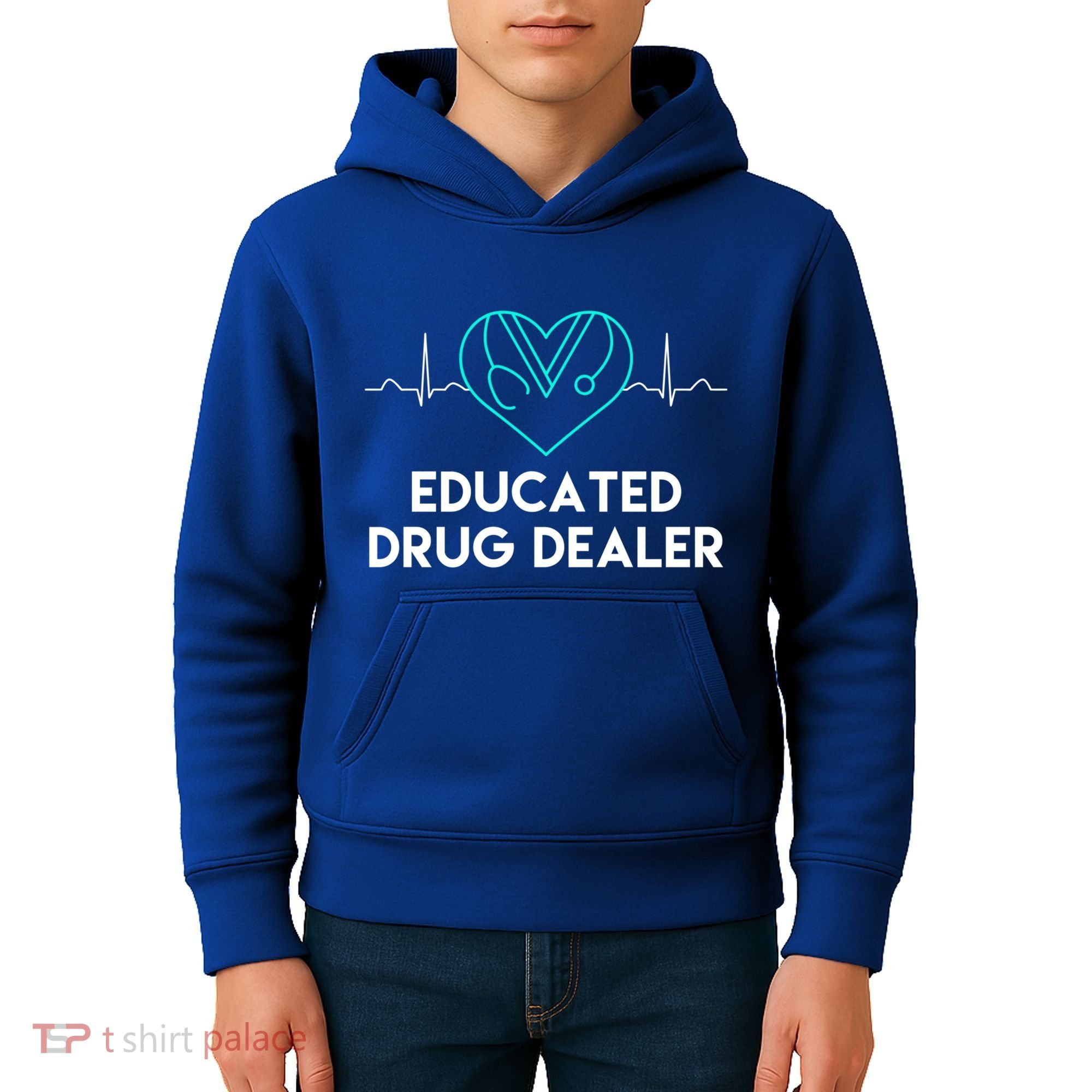 Funny Nurse Educated Drug Dealer Nurses Week Gift Cool Gift Kids Hoodie