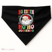 Funny No Esten Ho Ho Jodiendo USA-Made Doggie Bandana thumb 0