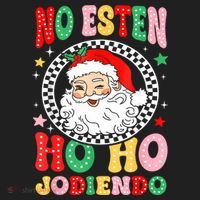 Funny No Esten Ho Ho Jodiendo Hat thumb 2