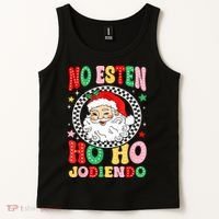 Funny No Esten Ho Ho Jodiendo Tank Top thumb 2