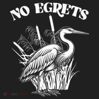 Funny No Egrets No Regrets Bird Pun Beanie thumb 2