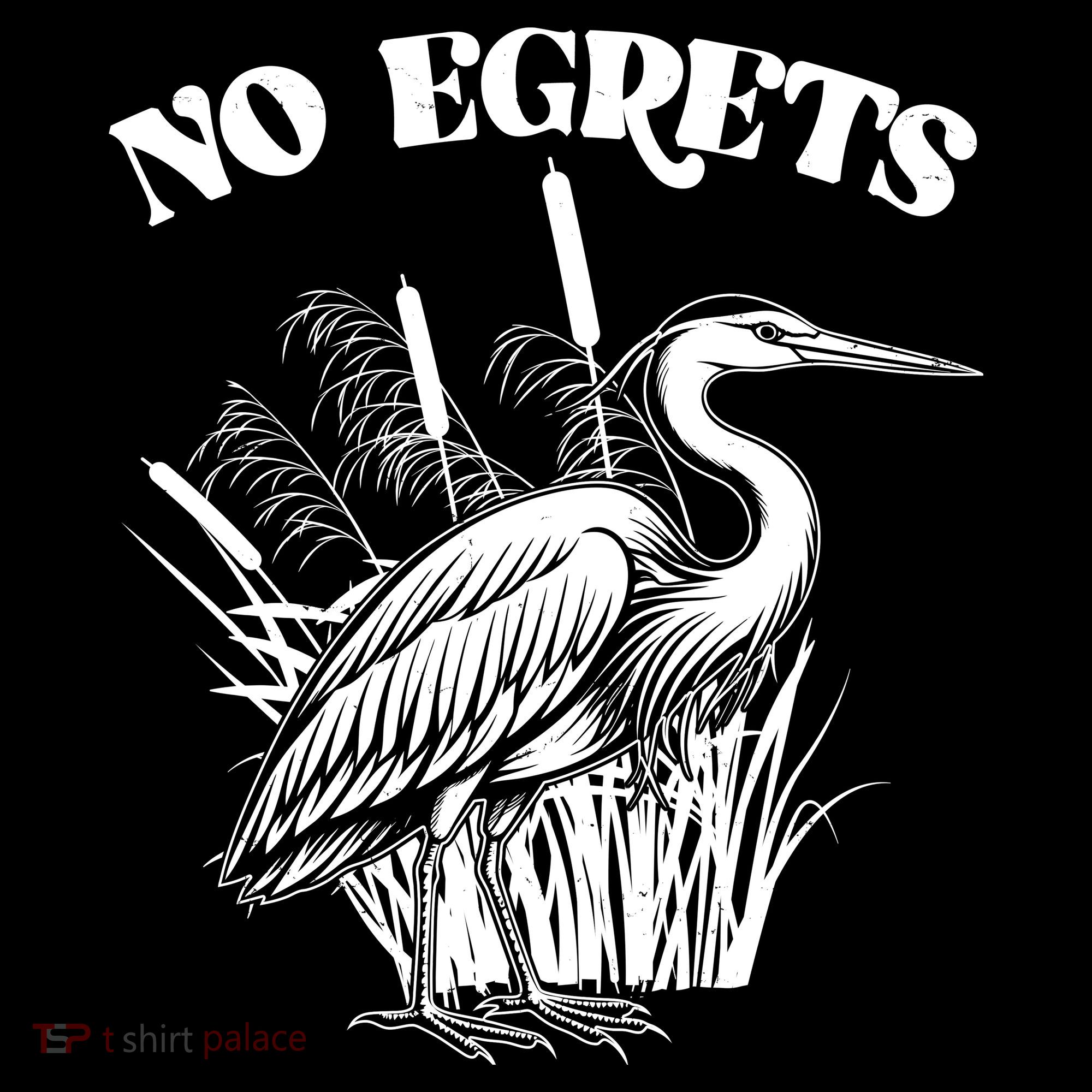 Funny No Egrets No Regrets Bird Pun Women's Hoodie