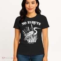Funny No Egrets No Regrets Bird Pun Women's T-Shirt thumb 4