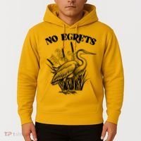 Funny No Egrets No Regrets Bird Pun Hoodie thumb 2