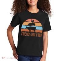 Friends Not Food Animal Lover Vegan Kids T-Shirt thumb 2
