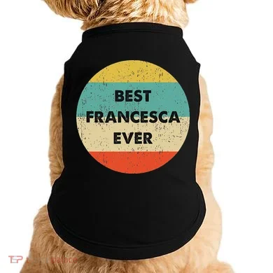 Francesca Name Doggie Tank