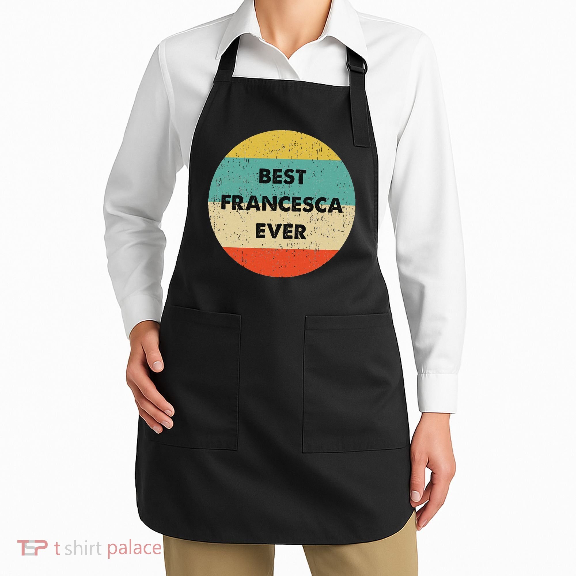 Francesca Name Apron