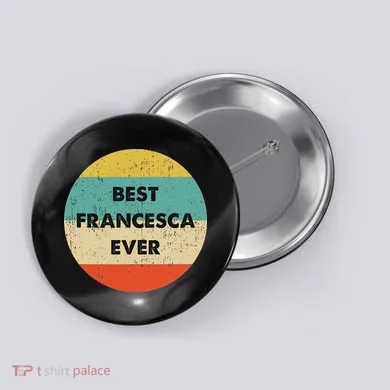 Francesca Name Button