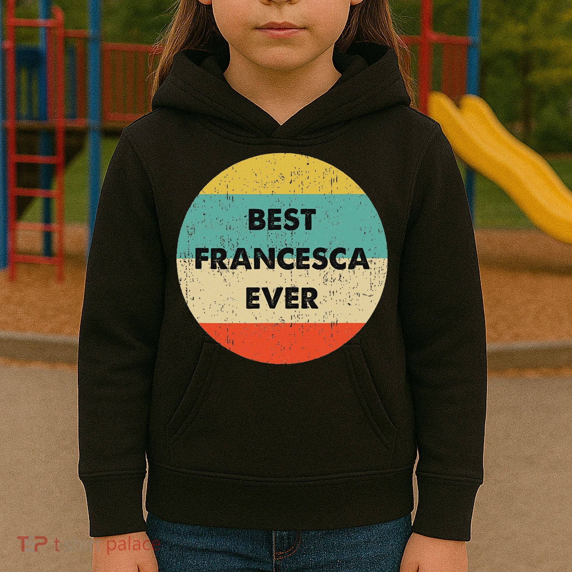 Francesca Name Kids Hoodie