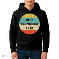 Francesca Name Kids Hoodie thumb 4