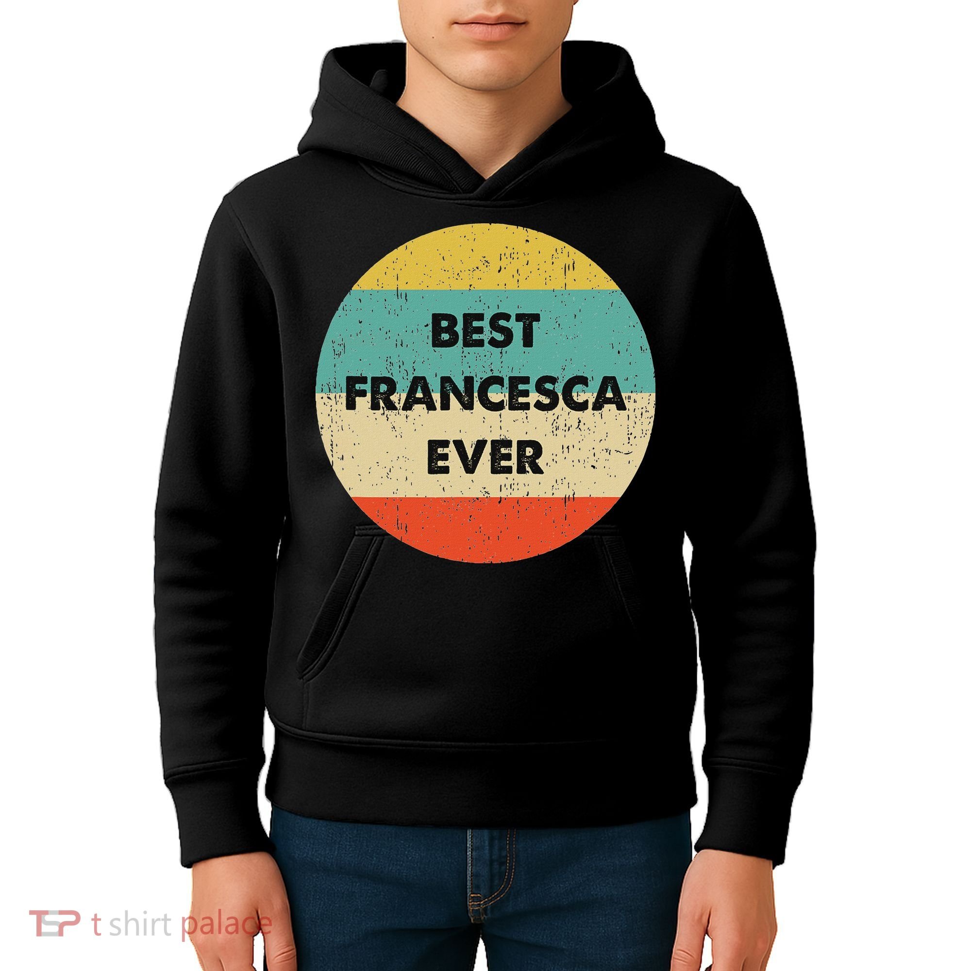 Francesca Name Kids Hoodie