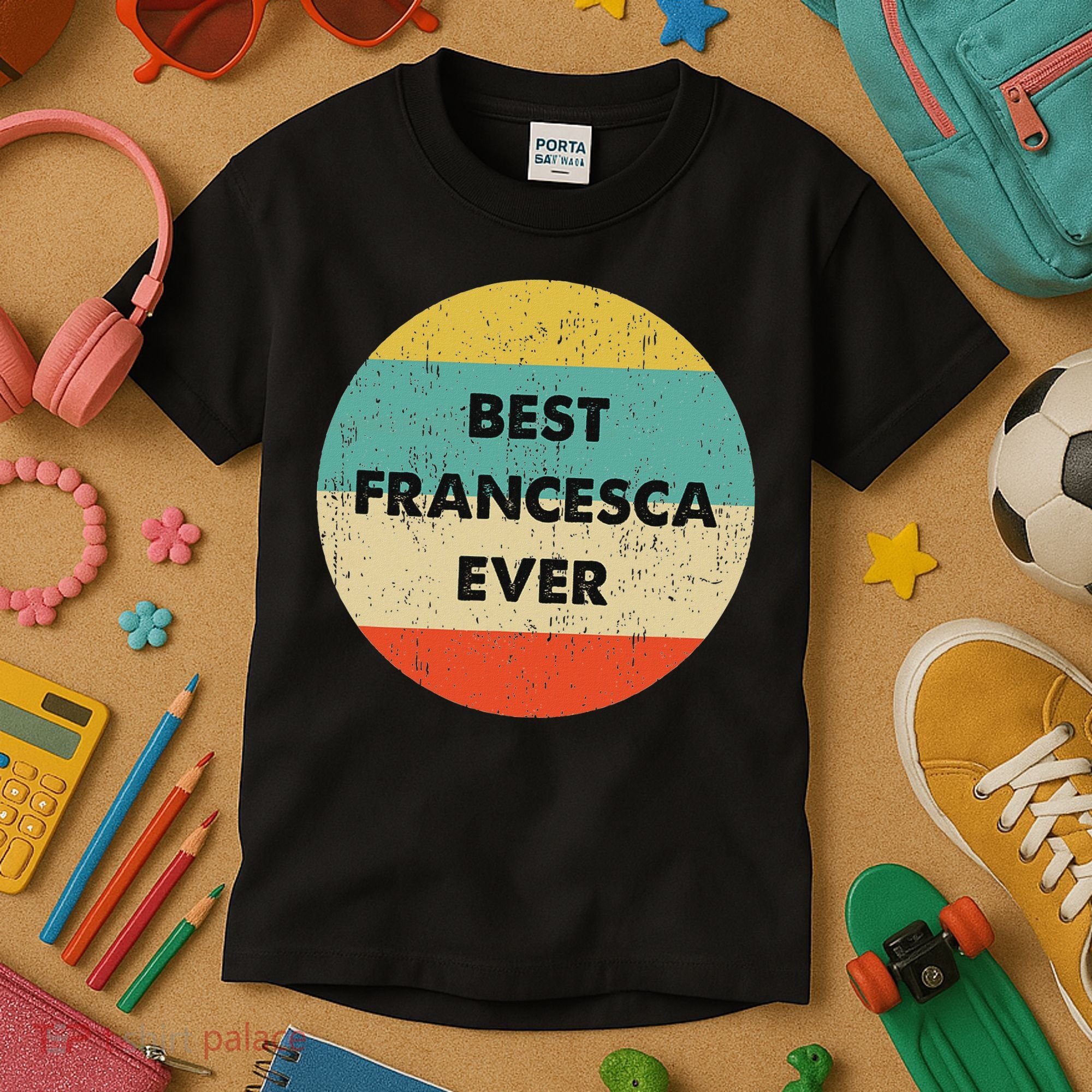Francesca Name Kids T-Shirt