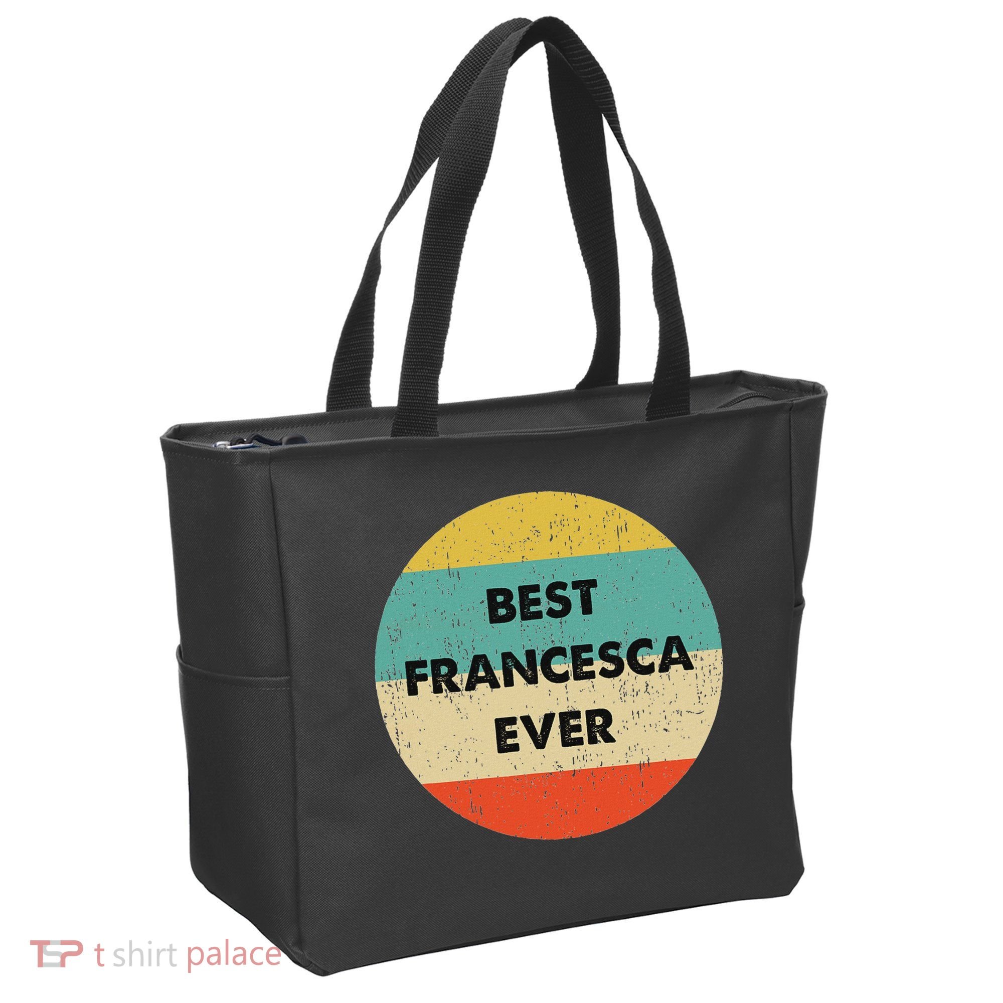 Francesca Name Tote Bag