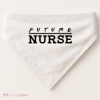 Future Nurse USA-Made Doggie Bandana thumb 0