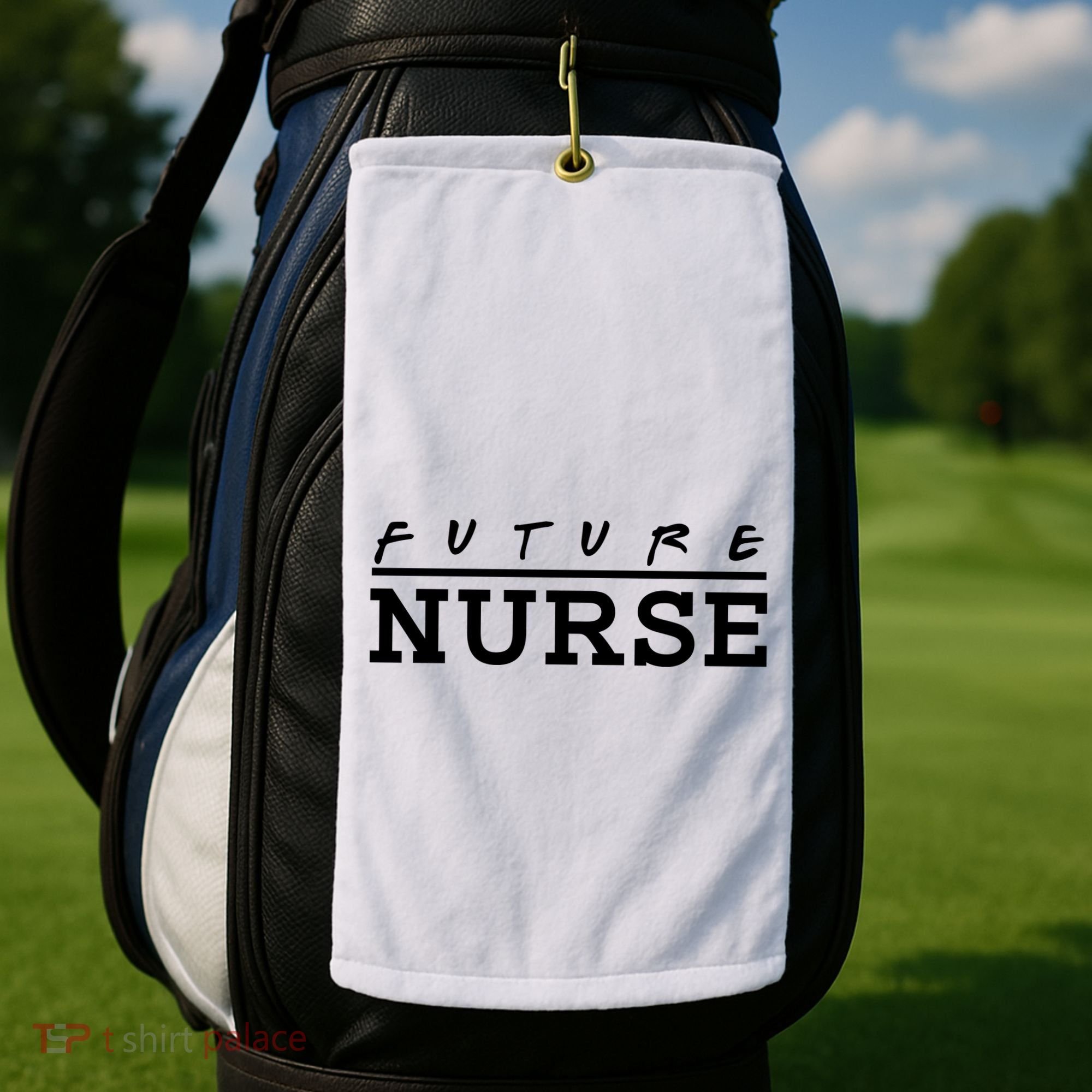 Future Nurse Golf Towel