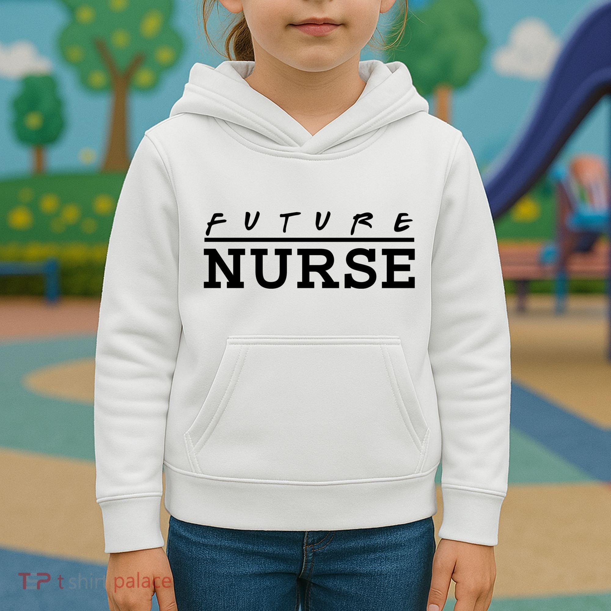 Future Nurse Kids Hoodie