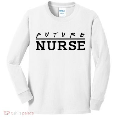 Future Nurse Kids Long Sleeve Shirt