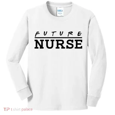 Future Nurse Kids Long Sleeve Shirt