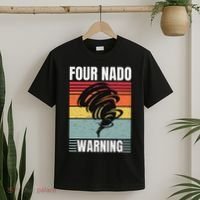 Four Nado Fournado 4th Birthday 4 Years Old Kids Boys Girls T-Shirt thumb 2