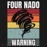 Four Nado Fournado 4th Birthday 4 Years Old Kids Boys Girls T-Shirt thumb 7
