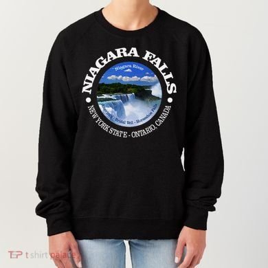 Funny Niagara Falls Niagara River New York State Canada Women's Sweatshirt