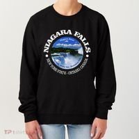 Funny Niagara Falls Niagara River New York State Canada Women's Sweatshirt thumb 0