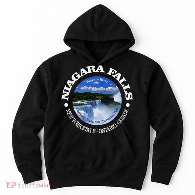 Funny Niagara Falls Niagara River New York State Canada Hoodie
