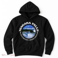 Funny Niagara Falls Niagara River New York State Canada Hoodie thumb 0