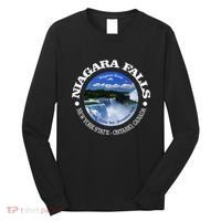 Funny Niagara Falls Niagara River New York State Canada Long Sleeve Shirt thumb 0