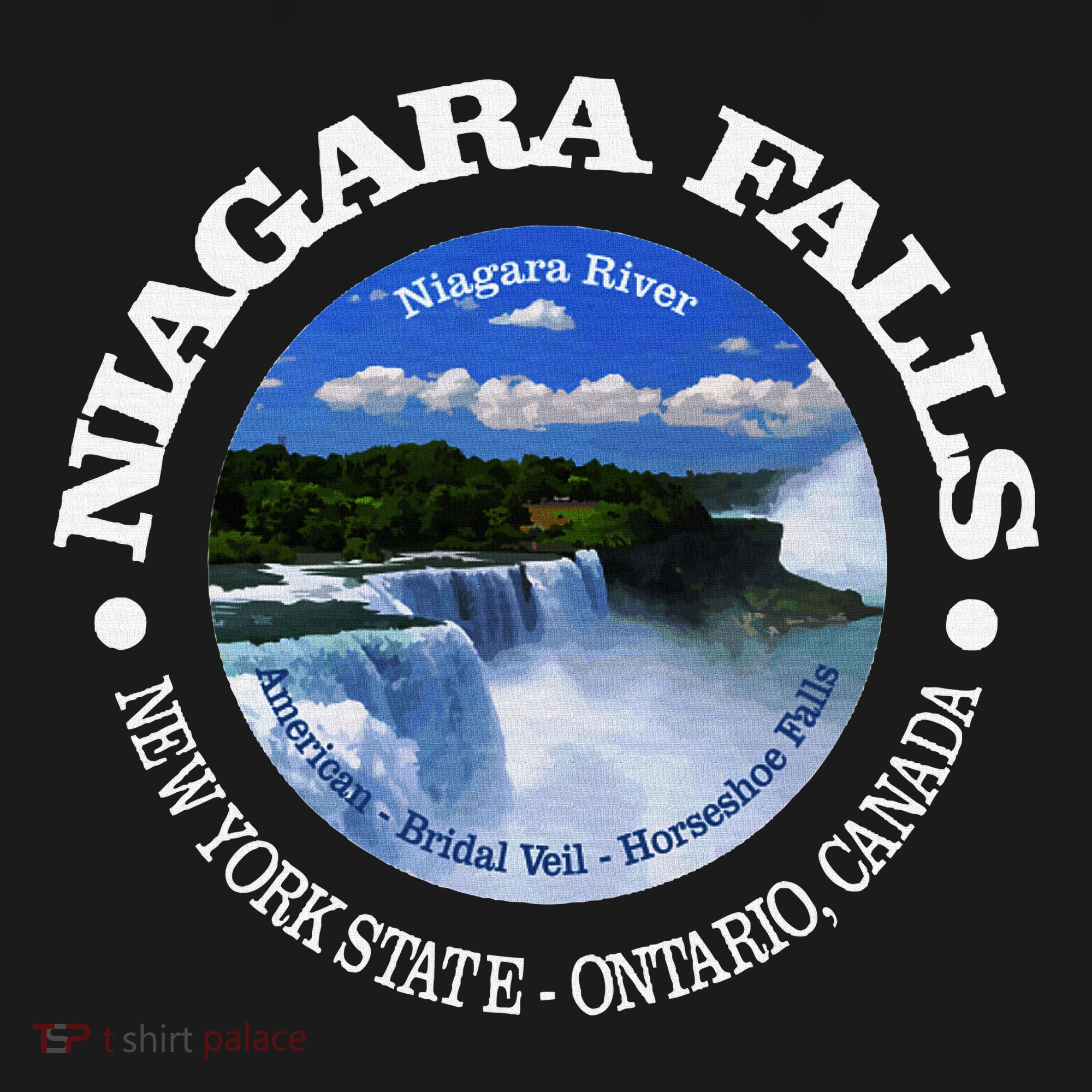 Funny Niagara Falls Niagara River New York State Canada Sweatshirt