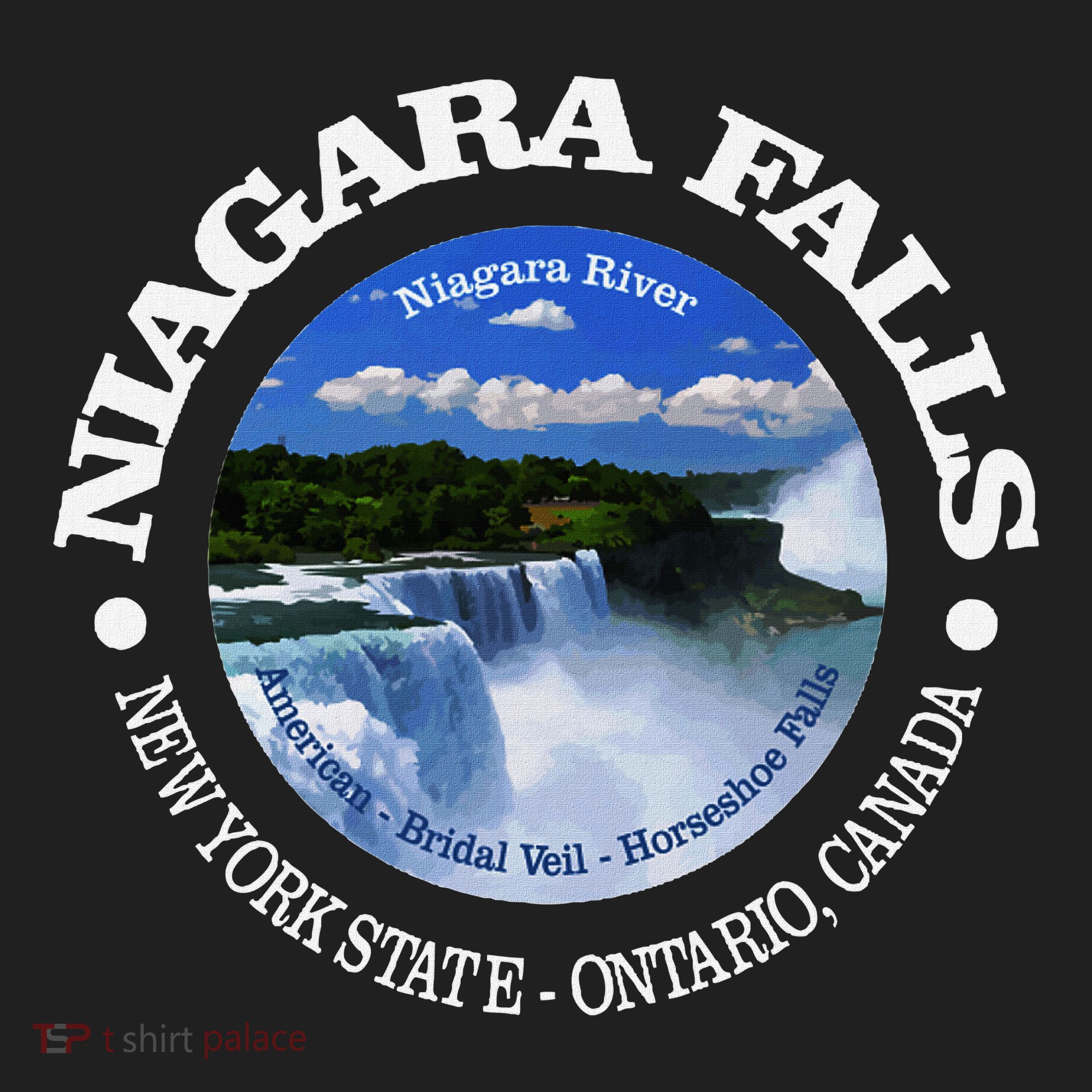 Funny Niagara Falls Niagara River New York State Canada Beanie