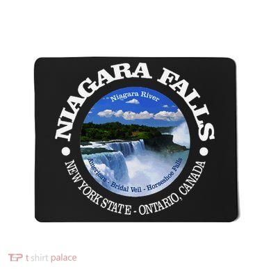 Funny Niagara Falls Niagara River New York State Canada Mousepad
