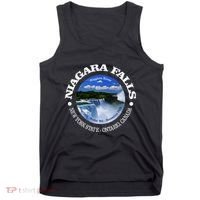 Funny Niagara Falls Niagara River New York State Canada Tank Top thumb 0