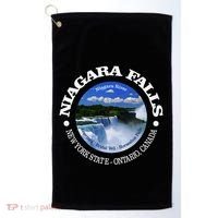 Funny Niagara Falls Niagara River New York State Canada Golf Towel thumb 0