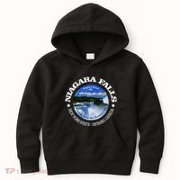 Funny Niagara Falls Niagara River New York State Canada Kids Hoodie thumb 0