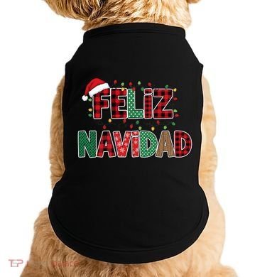 Feliz Navidad Doggie Tank