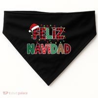 Feliz Navidad USA-Made Doggie Bandana thumb 0