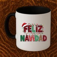 Feliz Navidad Coffee Mug thumb 2