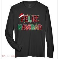 Feliz Navidad Zone Performance Long-Sleeve T-Shirt thumb 0