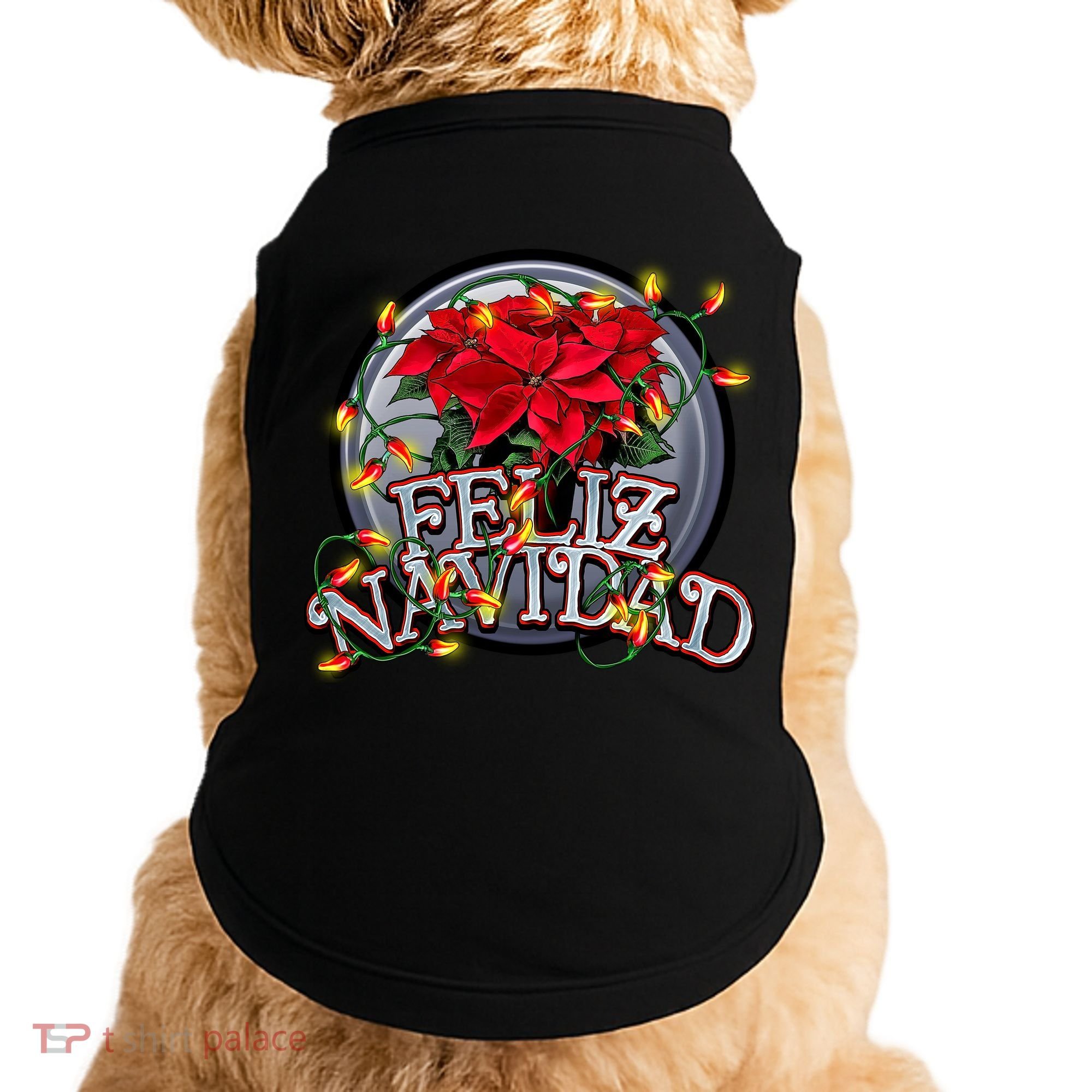 Feliz Navidad Doggie Tank