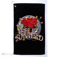Feliz Navidad Golf Towel thumb 0