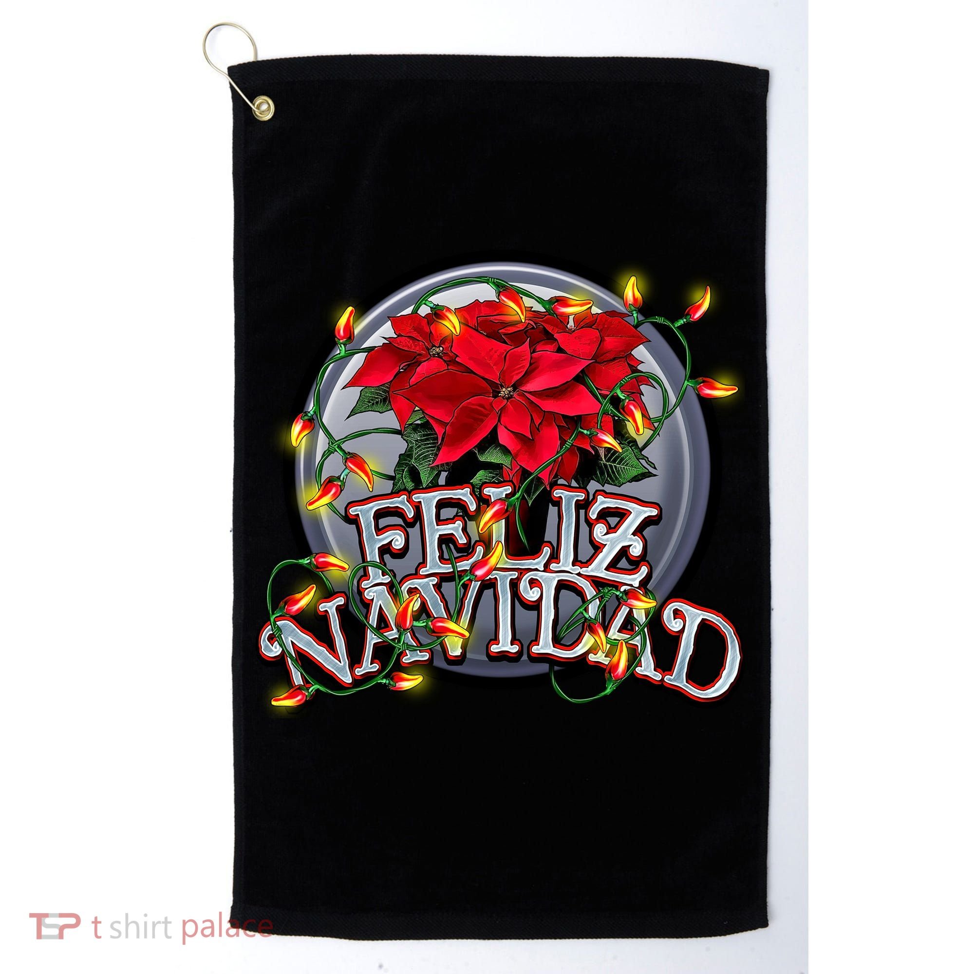 Feliz Navidad Golf Towel