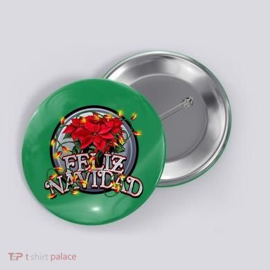 Feliz Navidad Button