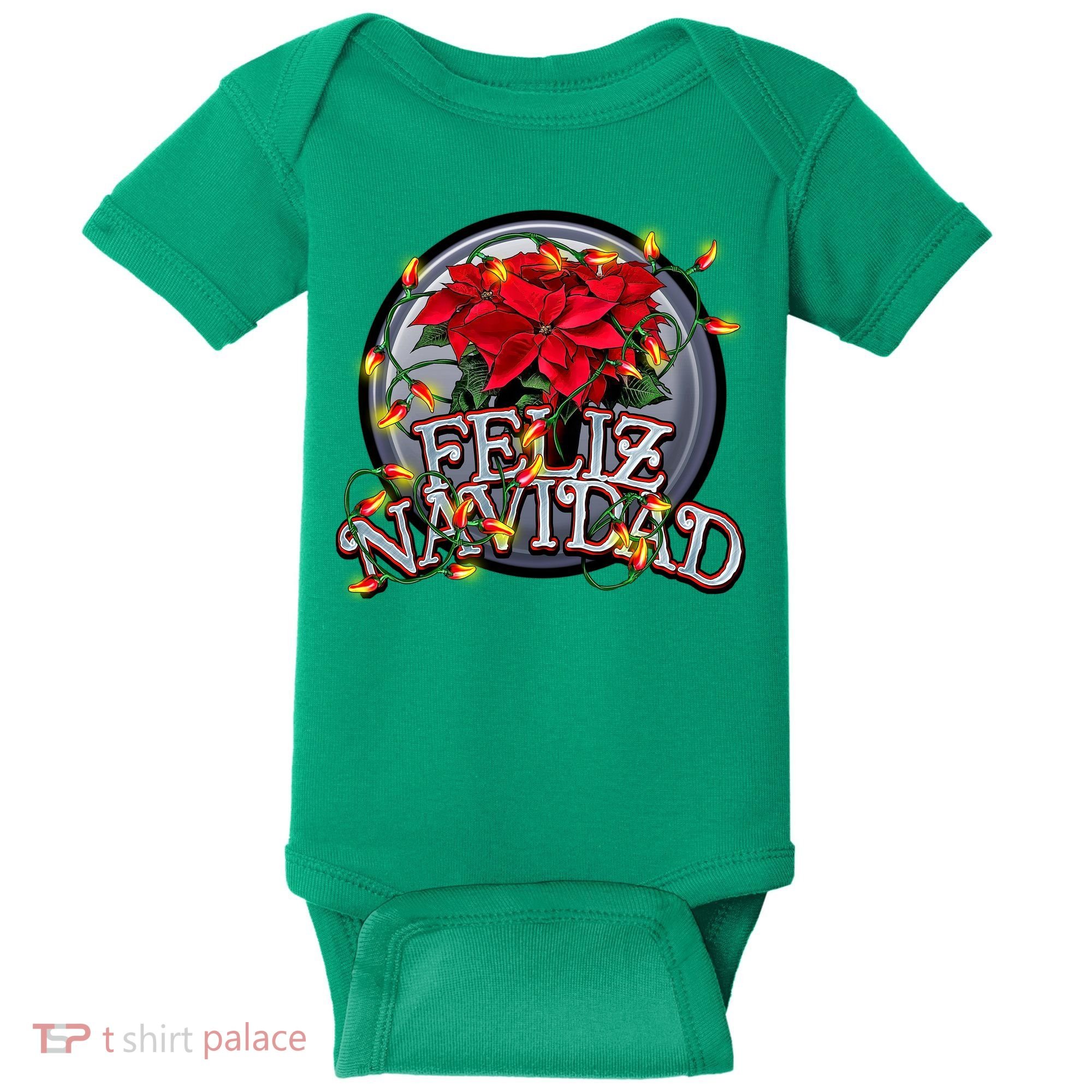 Feliz Navidad Baby Bodysuit