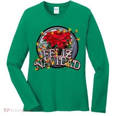 Feliz Navidad Women's Long Sleeve Shirt