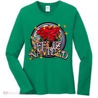 Feliz Navidad Women's Long Sleeve Shirt thumb 0