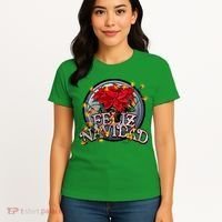 Feliz Navidad Women's T-Shirt thumb 4